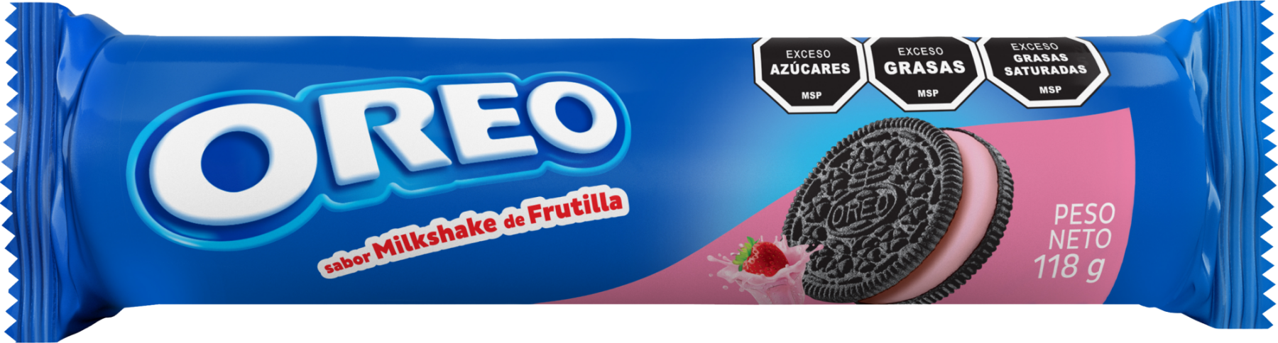 Oreo Frutilla 118g - Nerilan Uruguay